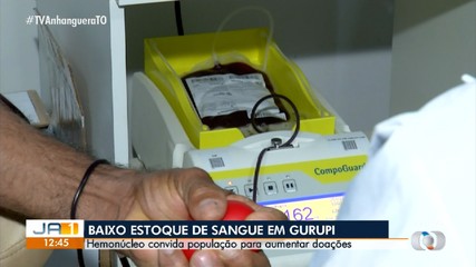 Em Gurupi, baixos estoques de sangue preocupam os hospitais