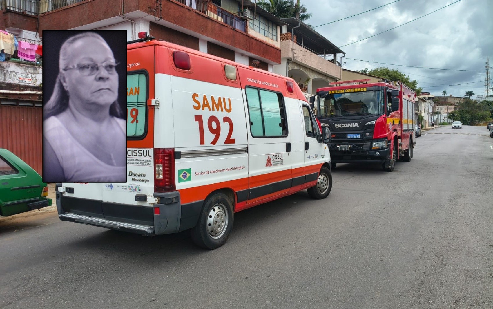 Mulher de 69 anos morre após acidente doméstico no Centro de Varginha, MG