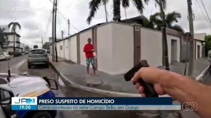 Homem suspeito de homicídio em Gurupi é preso