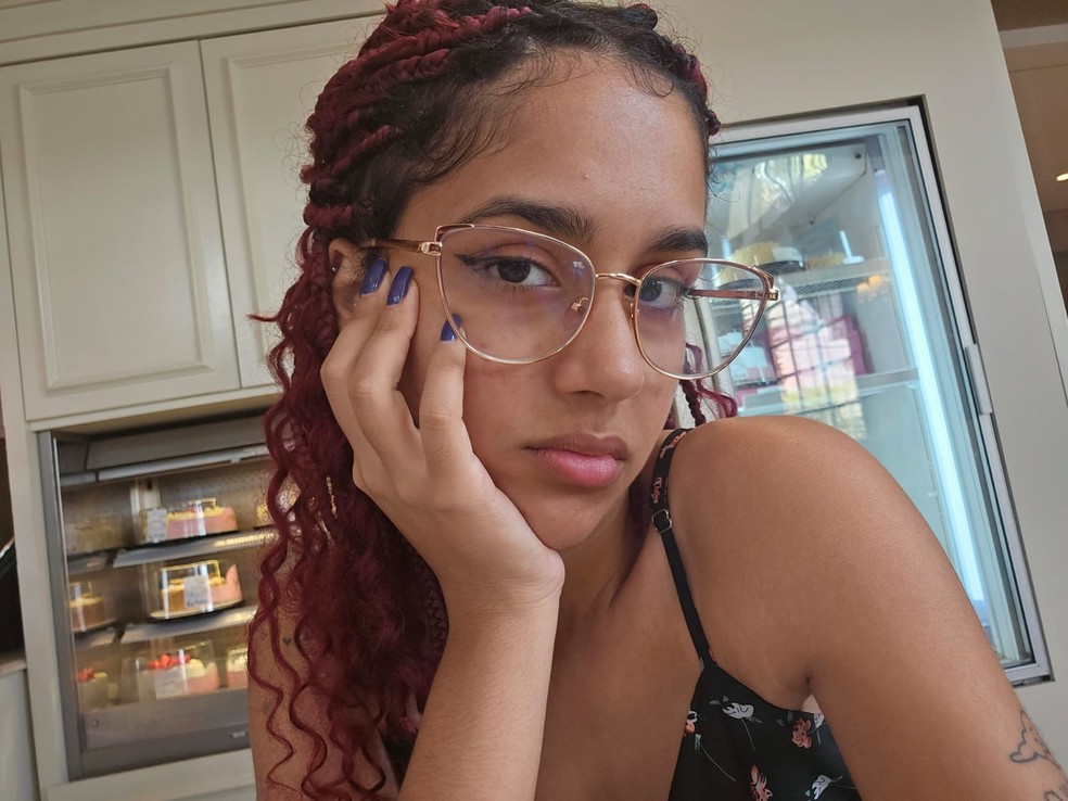 Trânsito atrapalha a rotina de Beatriz Mikulski, de 21 anos — Foto: Arquivo pessoal