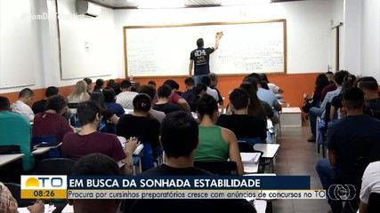 Sonho de estabilidade financeira faz busca por cursos preparatórios crescer no Tocantins