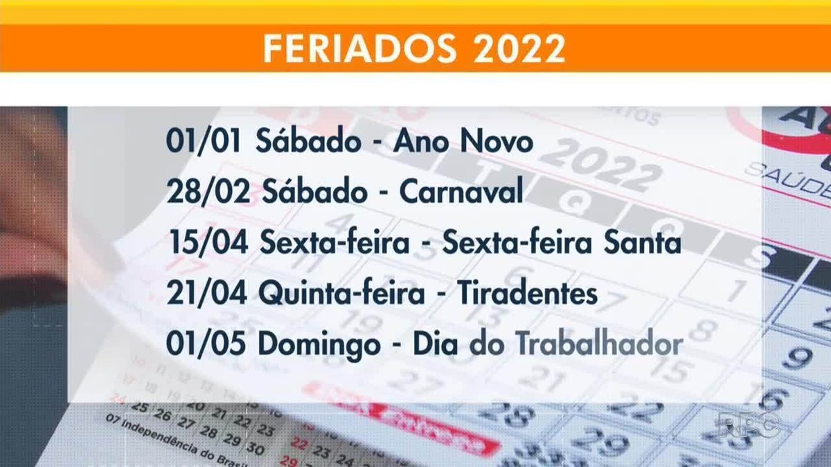 Prefeitura de Belém publica lista de feriados e pontos facultativos de  2022; saiba quais são, Pará