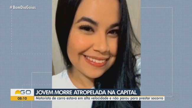 Jovem morre atropelada e motorista foge sem prestar socorro, em Goinia