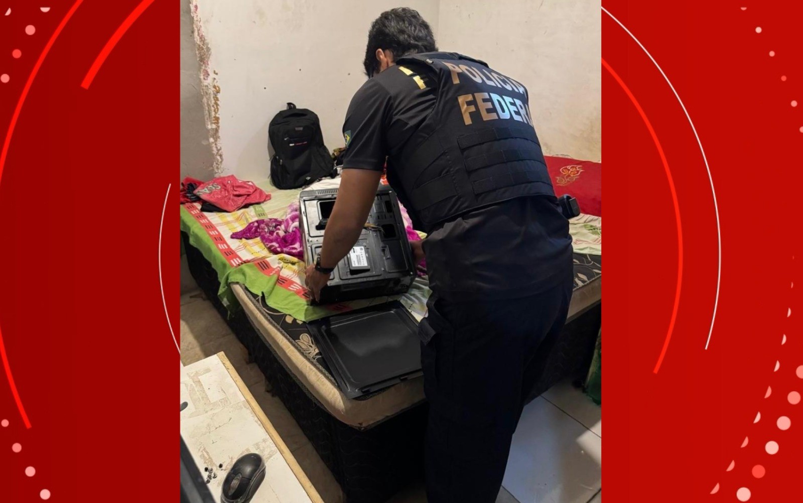 Suspeito de compartilhar e armazenar materiais de abuso infantil é preso no interior da Bahia 
