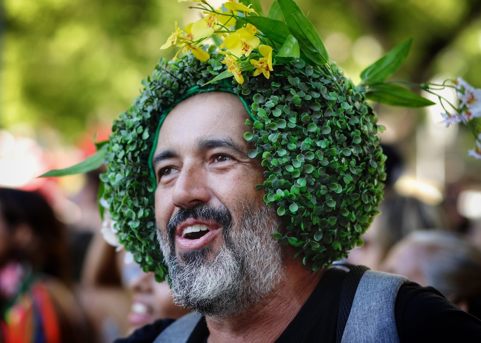 Bloco de rua é sinônimo de fantasia irreverente — Foto: Luciola Villela/Riotur