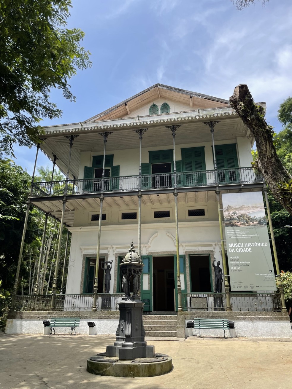 Museu da Cidade, na Gávea — Foto: Divulgação