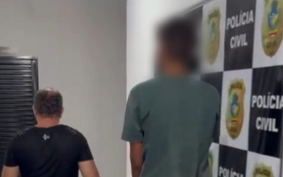 Suspeito de ameaçar a ex namorada usando pix, em Caçu  — Foto: Divulgação/Polícia Civil