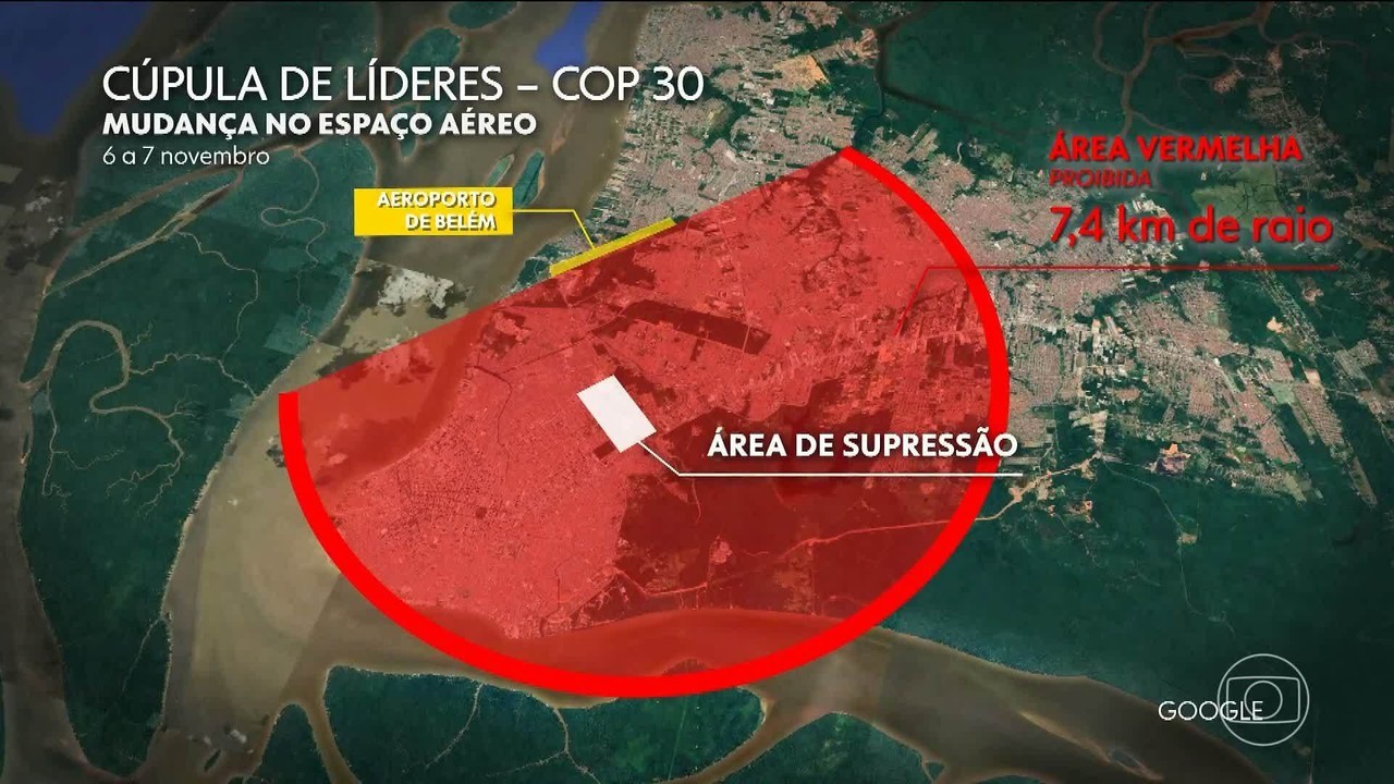 COP 30: FAB ativa plano especial de controle do espaço aéreo em Belém