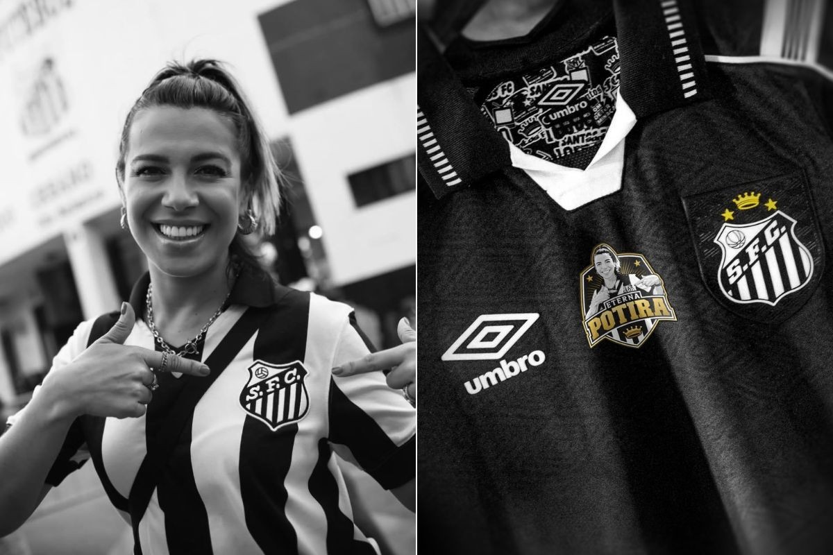 Torcedores pedem homenagem a Naty Potira em camisa do Santos FC; entenda