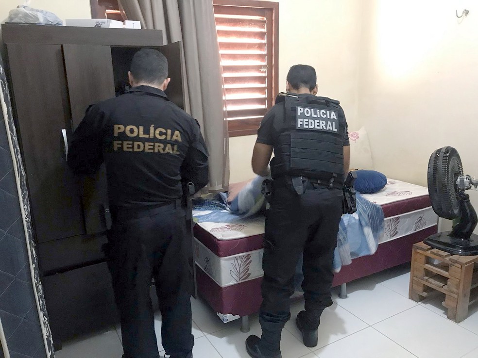 PF prende duas pessoas em flagrante no RN em operação nacional contra abuso sexual de crianças e adolescentes — Foto: Polícia Federal/Divulgação