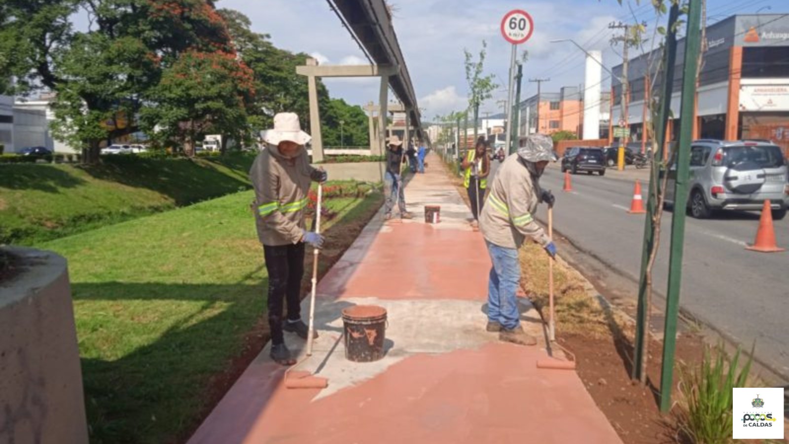 Justiça autoriza continuidade das obras na Avenida João Pinheiro em Poços de Caldas