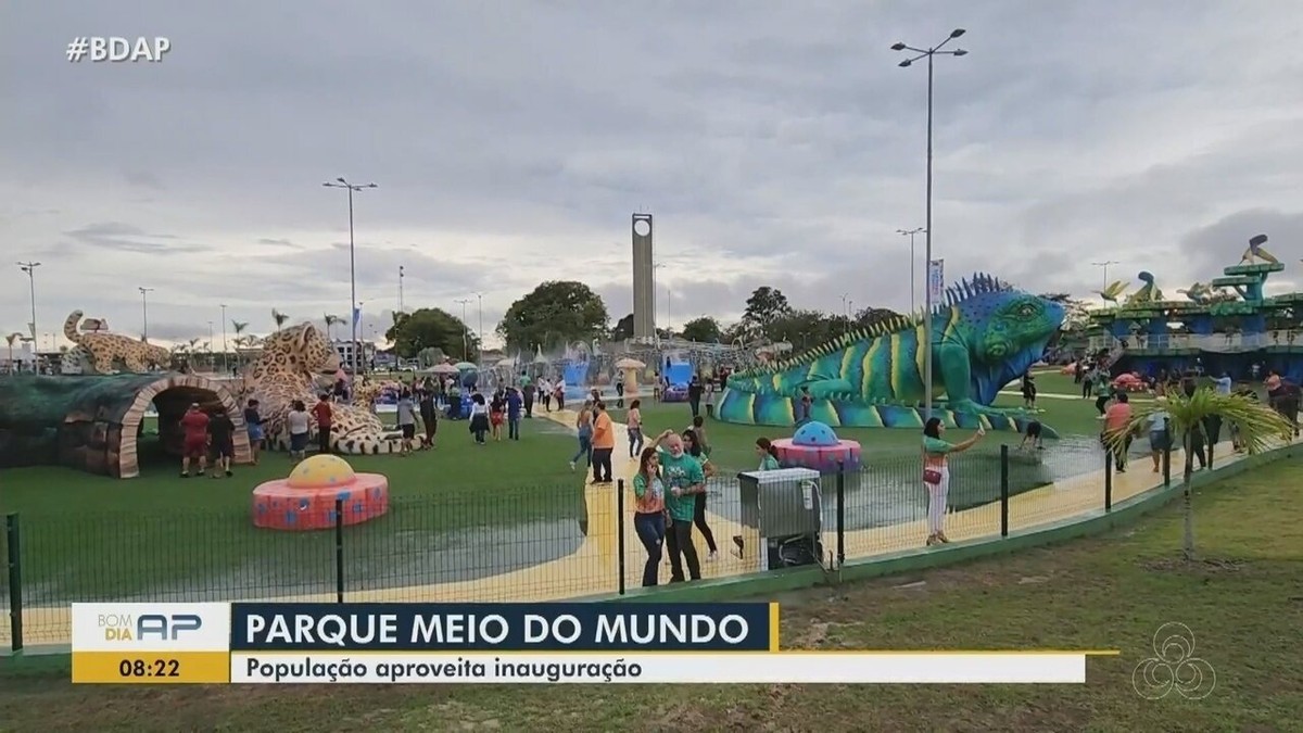 Veja as atrações e horário de funcionamento do Parque Meio do Mundo, em ...