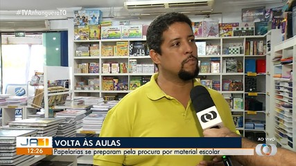 Papelarias se preparam para a procura por material escolar