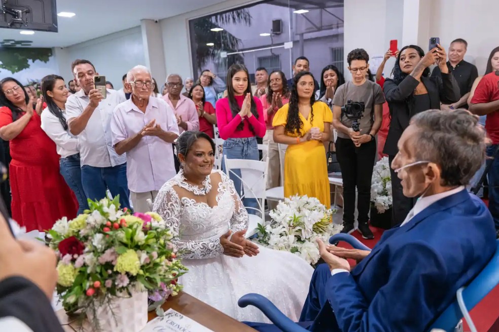 Cerimônia foi realizada após mobilização de profissionais, voluntários e parceiros — Foto: Bruno Samapio Ricci