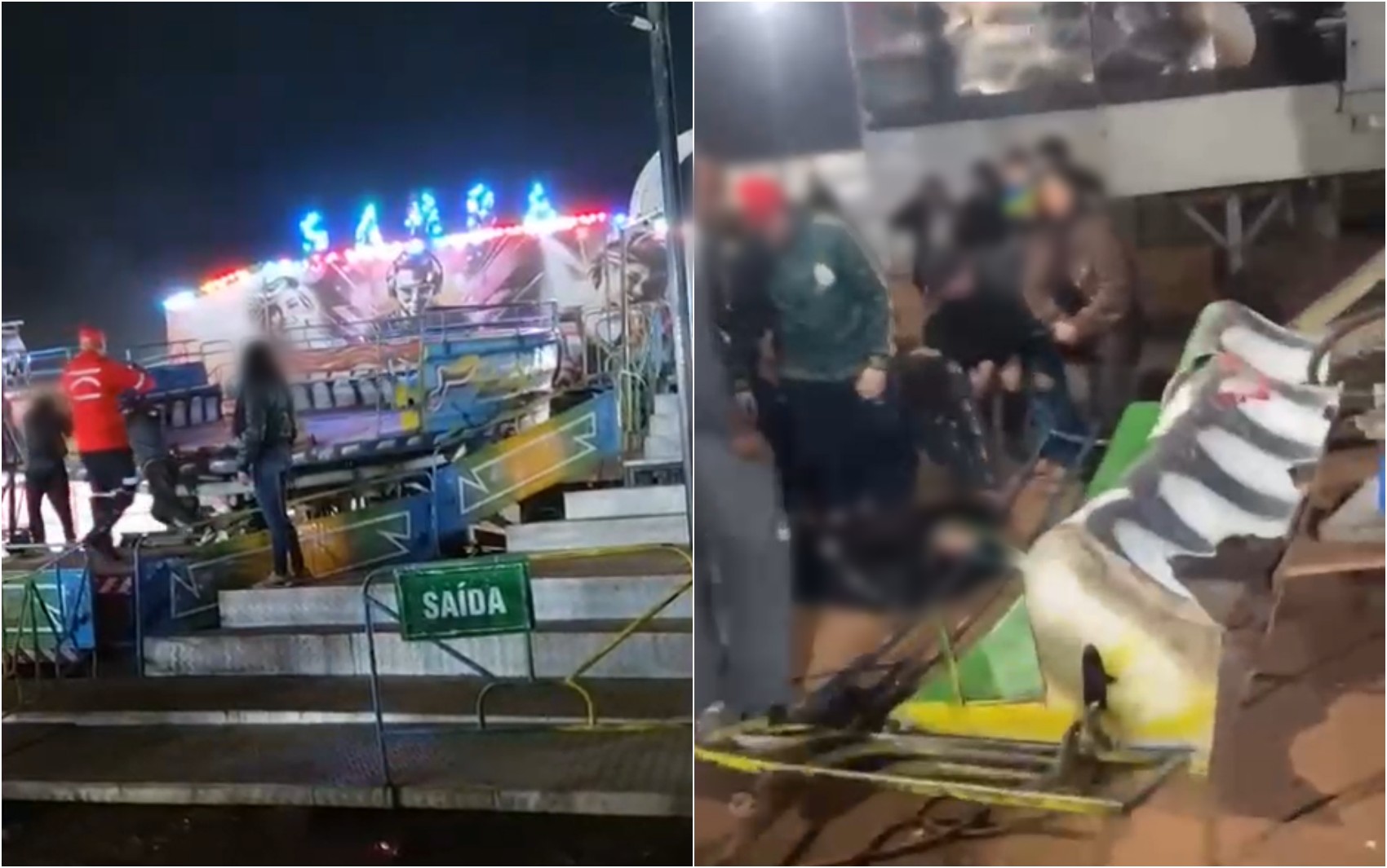 Polícia Civil investiga acidente em parque de diversões durante festa agropecuária em Guaxupé, MG