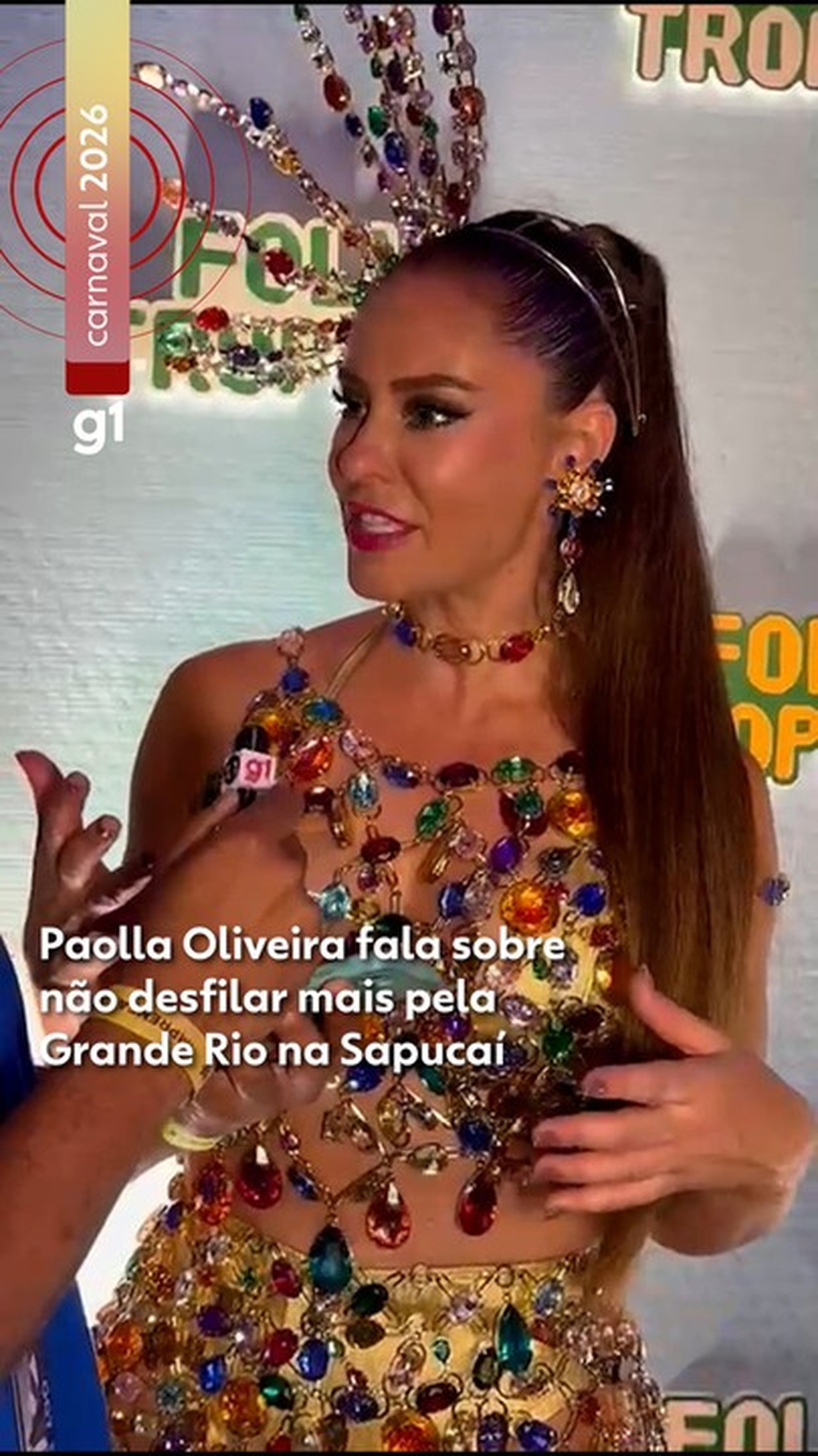 Paolla fala sobre voltar para a Sapucaí após deixar posto de