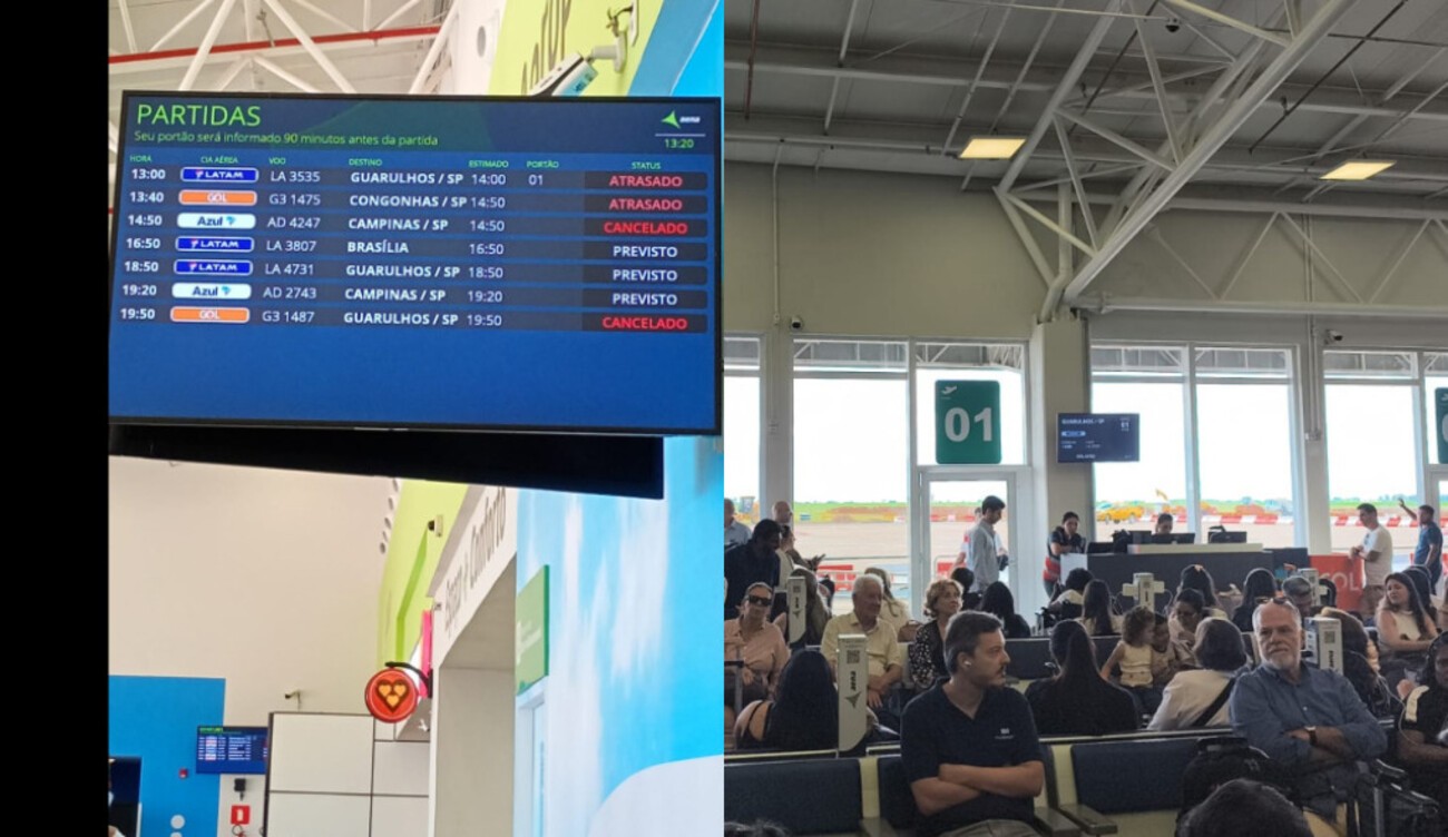 ‘Situação de urgência’: doadora de medula convocada para salvar paciente corre risco de não chegar após caos em aeroportos de SP



‘Urgência’: doadora de medula convocada para salvar vida luta para chegar a SP em meio a cancelamentos de voos

‘Urgência’: doadora de medula convocada para salvar vida luta para chegar a SP em meio a cancelamentos de voos


‘Situação de urgência’: doadora de medula luta para chegar a SP em meio a cancelamentos de voos