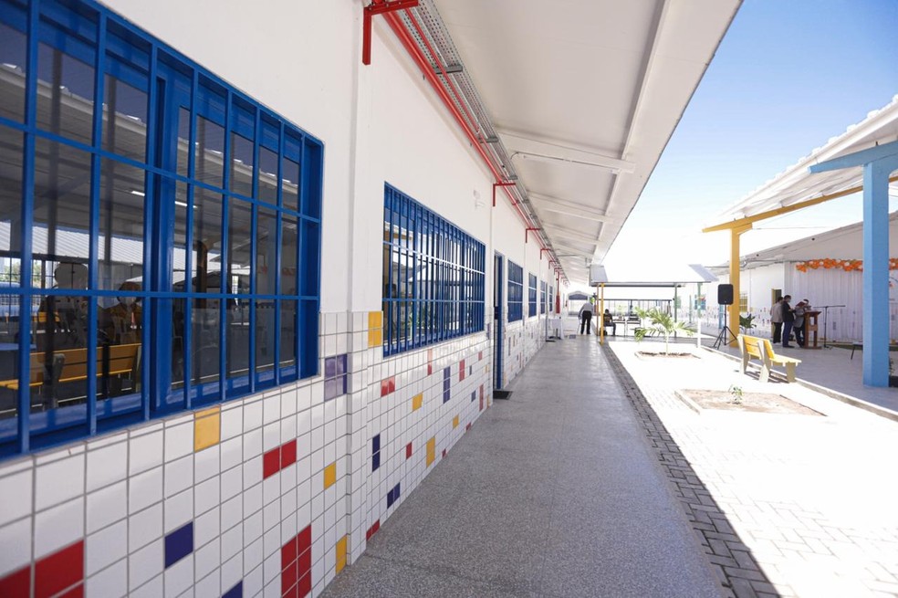 Escola municipal na zona Sul de Teresina — Foto: Divulgação/Prefeitura de Teresina