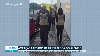 Grupo extorquia clientes de acompanhantes com ameaças em troca de silêncio no TO