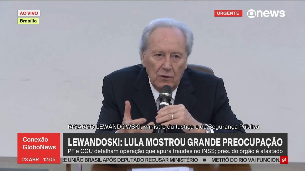 Aposentados foram 'vítimas fáceis' de criminosos que se apropriaram benefícios do INSS, diz Lewandowski