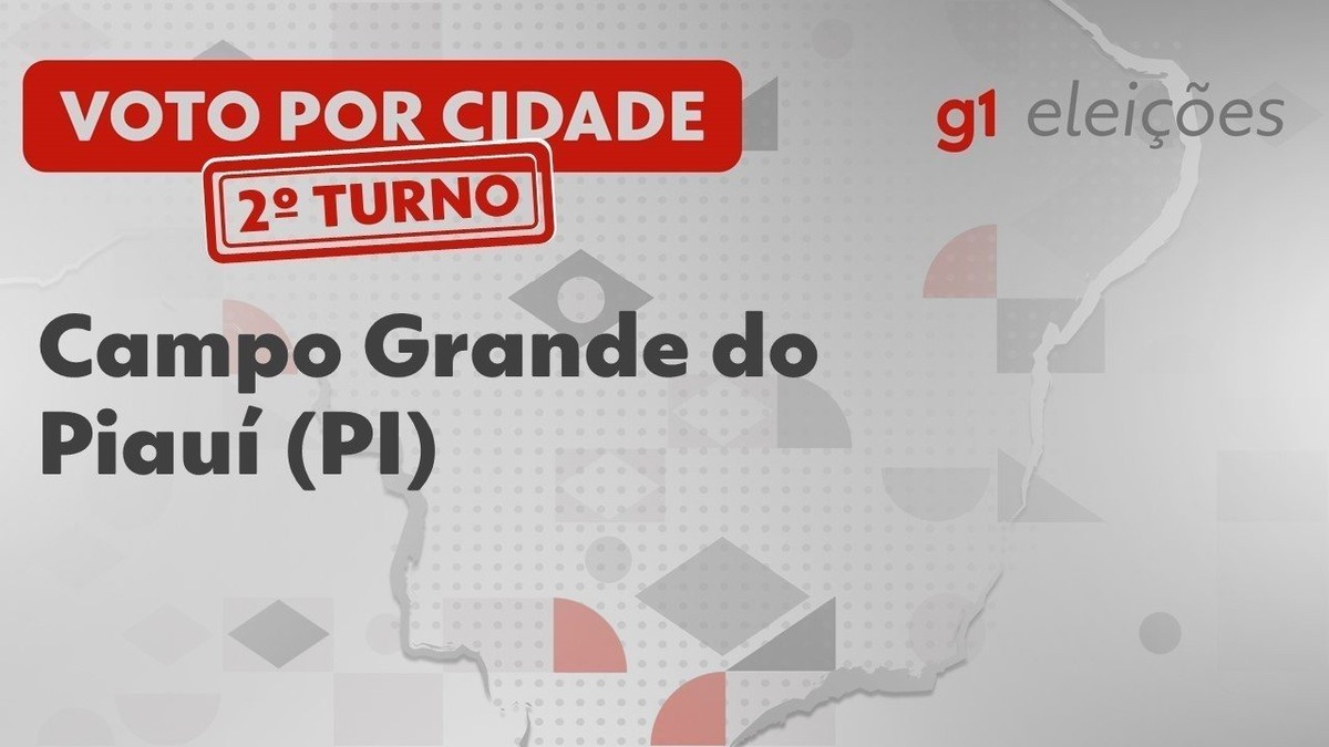 Eleições Em Campo Grande Do Piauí Pi Veja Como Foi A Votação No 2º Turno Piauí G1 