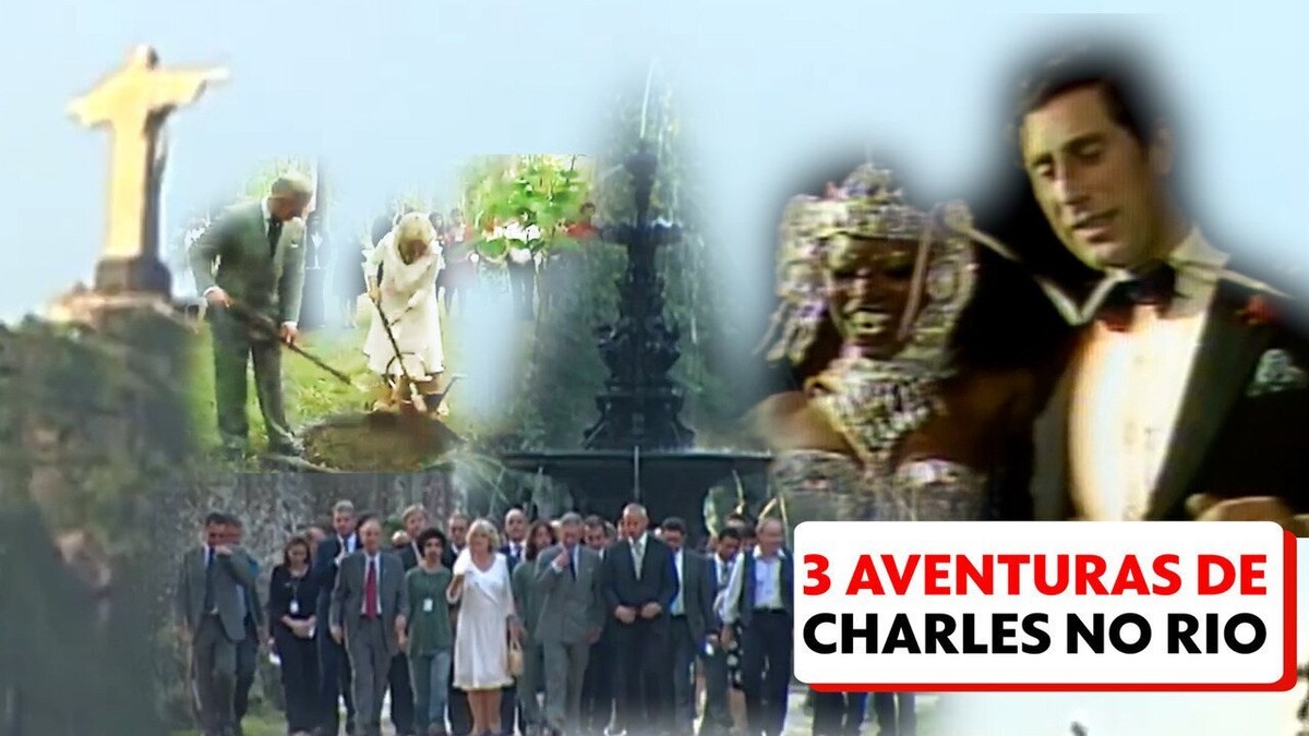 As aventuras de Charles III no Rio: hoje rei, o então príncipe ‘sambou ...