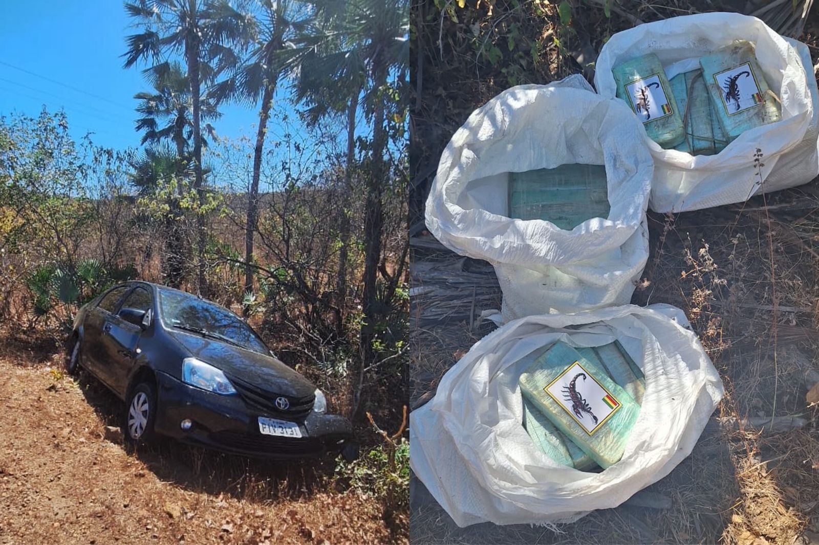 Suspeito de tráfico de drogas é levado à delegacia após sofrer acidente e ser liberado do hospital no Piauí