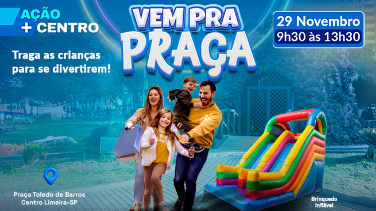 ACIL realiza mais um Ação +Centro | Vem pra Praça!