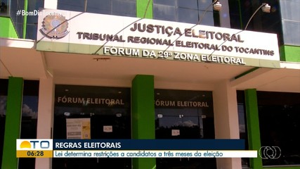 Entenda lei que restringe ações de candidatos antes das eleições