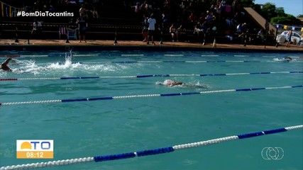 Provas do Campeonato Tocantinense de Natação movimentam o fim de semana em Palmas