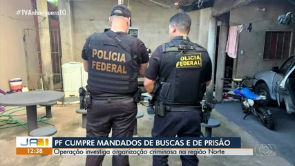 PF cumpre mandados contra suspeitos de tráfico de drogas em duas cidades do Tocantins