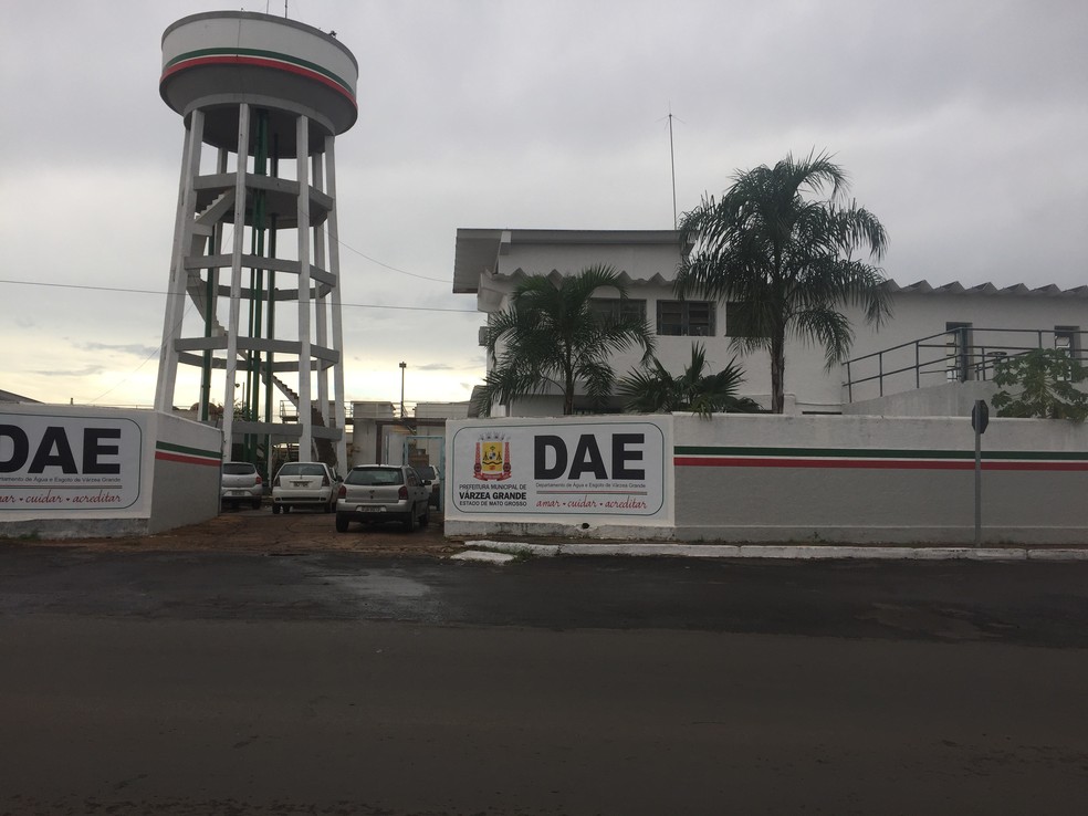 Departamento de Água e Esgoto de Várzea Grande — Foto: DAE