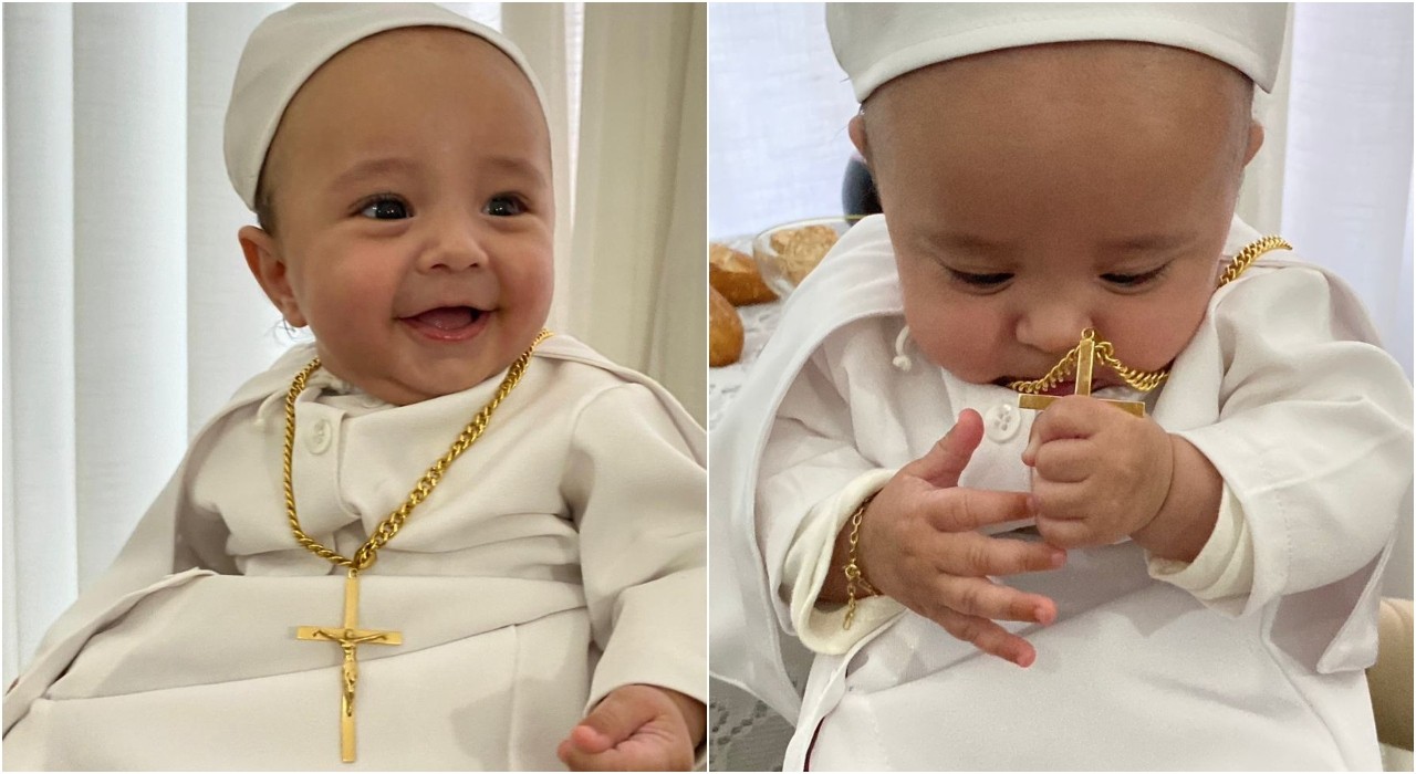 Papa Bento, Chico Bento e São Bento: família faz trocadilhos com nome de bebê em 'mesversários' temáticos