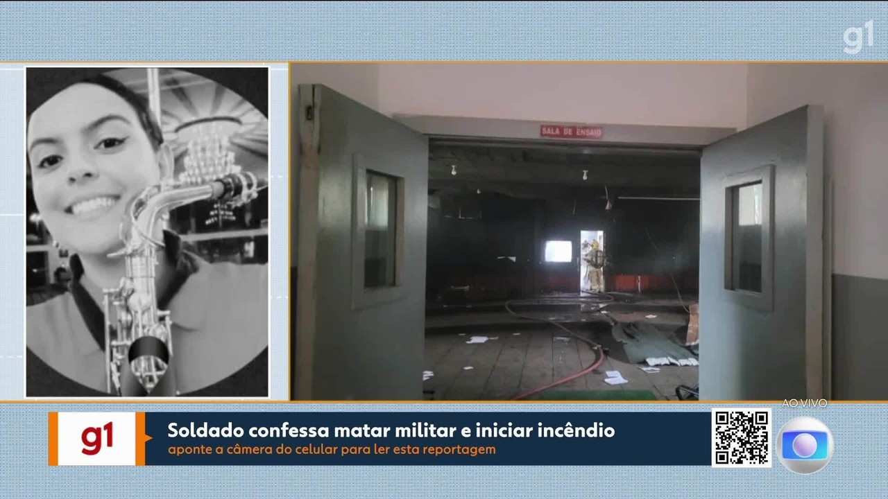Soldado que confessou ter matado militar e ateado fogo em quartel do Exército no DF vira réu por feminicídio