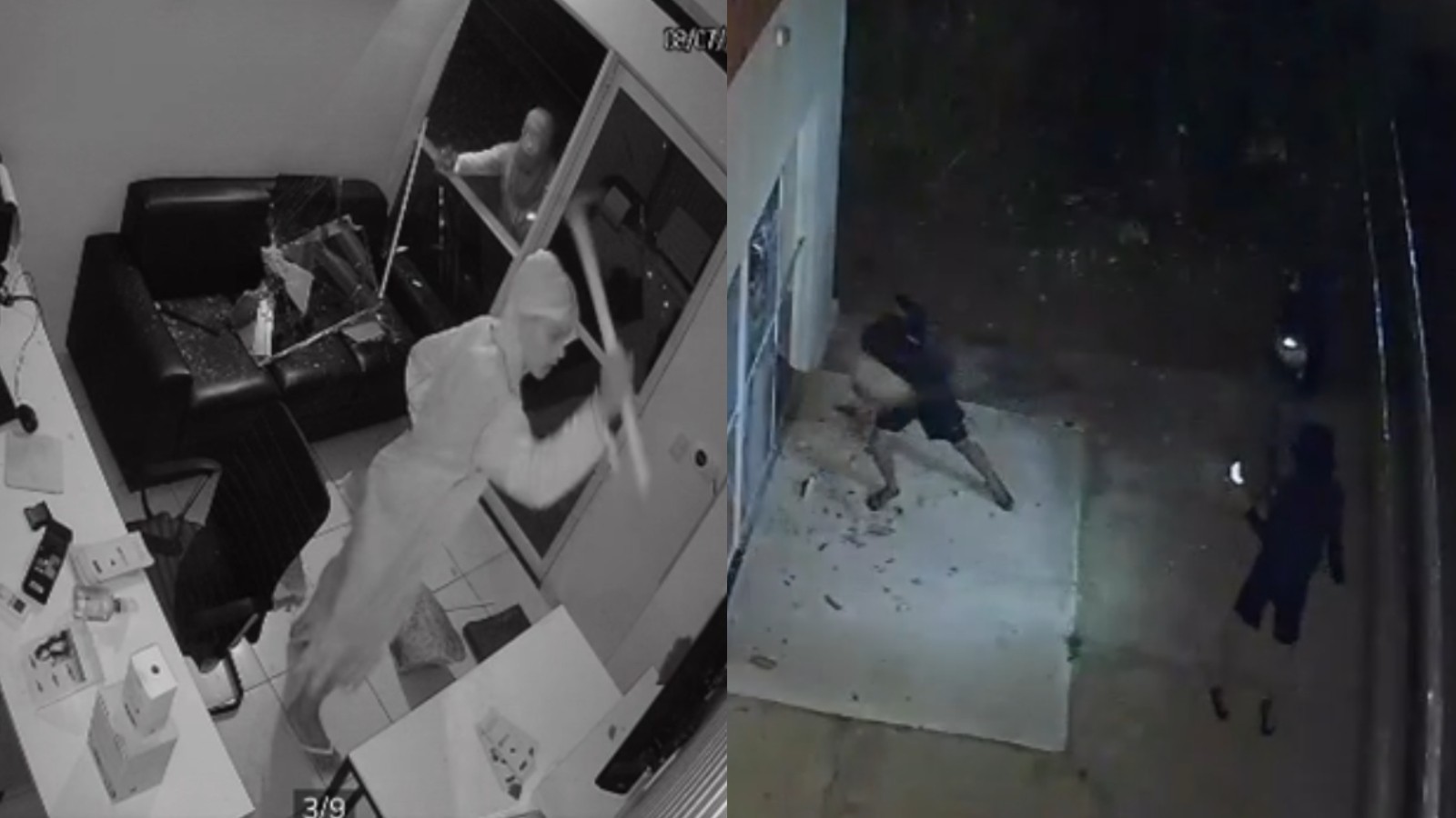 Vídeo: criminosos vandalizam provedor de internet que recusou pagar taxa para facção no Ceará