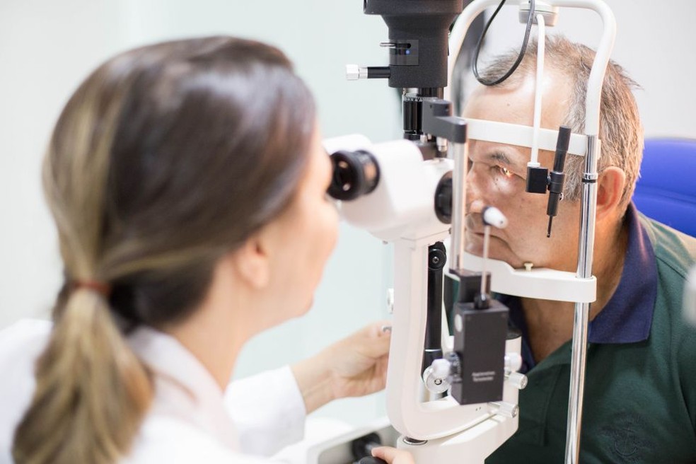 Sociedade Cearense de Oftalmologia ofertas consultas oftalmológicas gratuitas para diagnosticar o glaucoma. — Foto: Divulgação/Viviam Silva/PMM