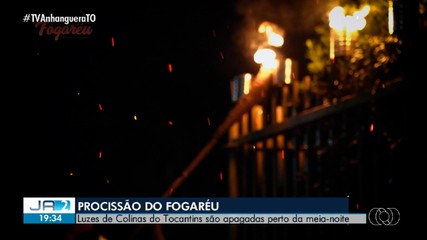Luzes serão apagadas para Procissão do Fogaréu em Colinas do Tocantins; conheça