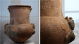Foto: (Urna marajoara foi encontrada no Pará de 1400 a 400 AC / Reprodução/Site Museu Nacional)