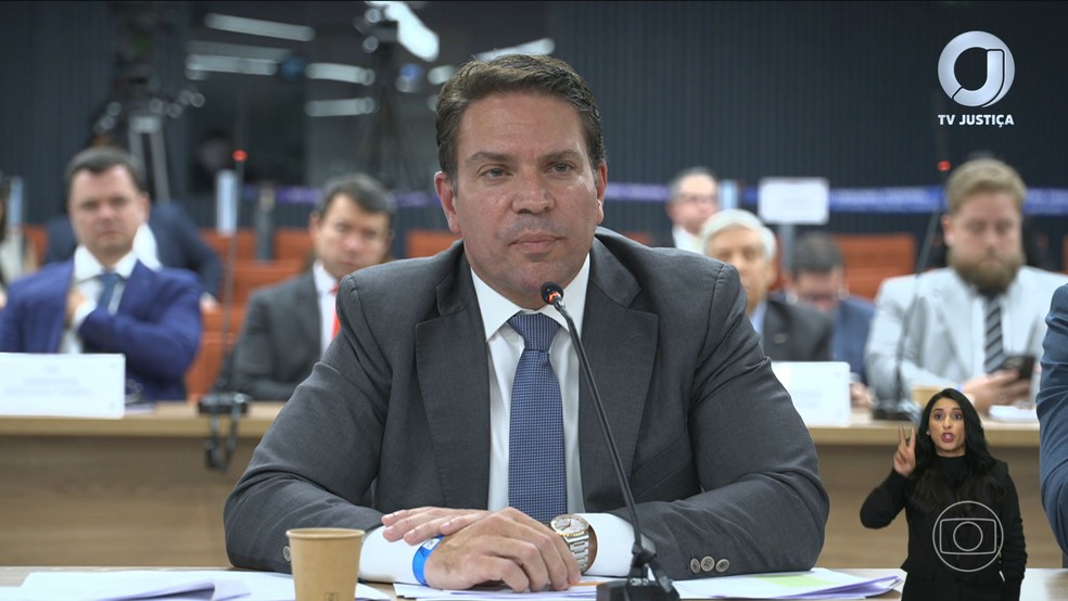 Alexandre Ramagem — Foto: Jornal Nacional/ Reprodução