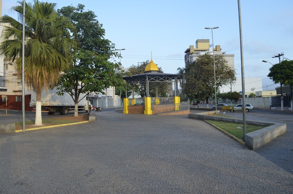 Praça Torquato de Almeida, em Pará de Minas — Foto: PMPM/Divulgação