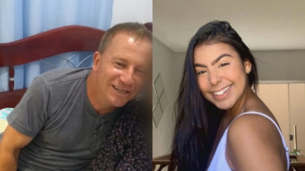 Ananias Batista, de 52 anos, e Amanda Monteiro, de 19 anos, morreram após um acidente na GO-330 — Foto: Reprodução/Redes Sociais Ananias e Amanda