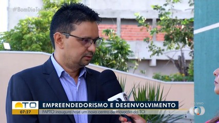 Diretor explica como vai funcionar centro de inovação da FAPTO