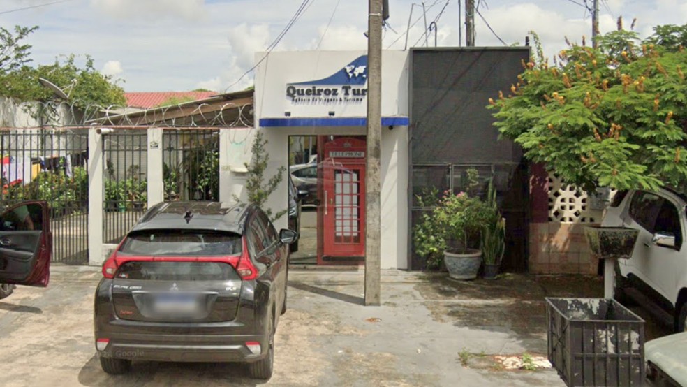 Sede Queiroz tur Viagens e Turismo — Foto: Reprodução/Google Maps