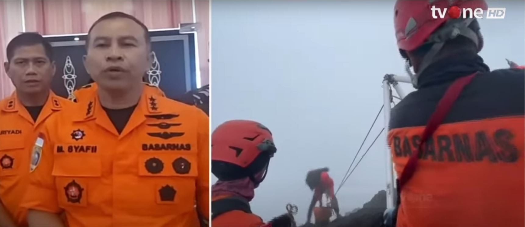 TV da Indonésia mostra momento em que corpo de Juliana Marins é trazido para trilha