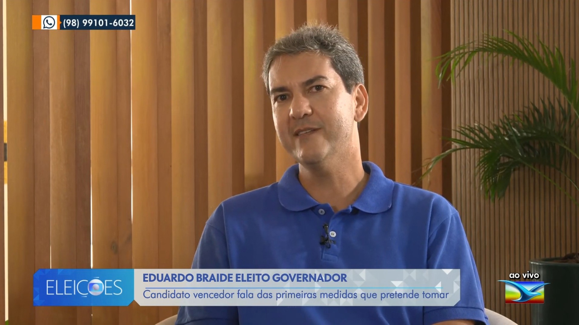 Após ser eleito, Braide anuncia reforma administrativa e diz que definirá apoio à Presidência nos próximos dias