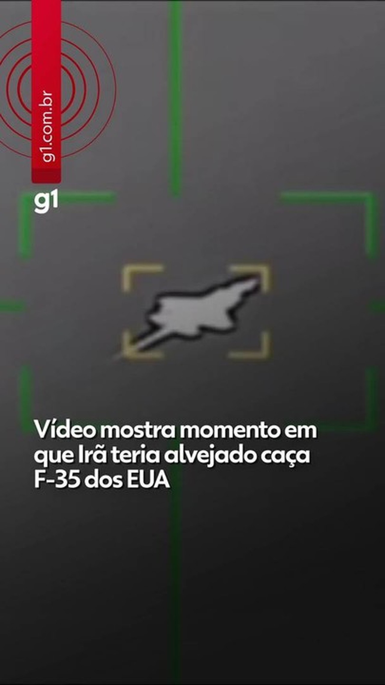 Irã diz ter abatido segundo caça F-35 dos EUA e que sobrevivência do piloto é 'improvável'