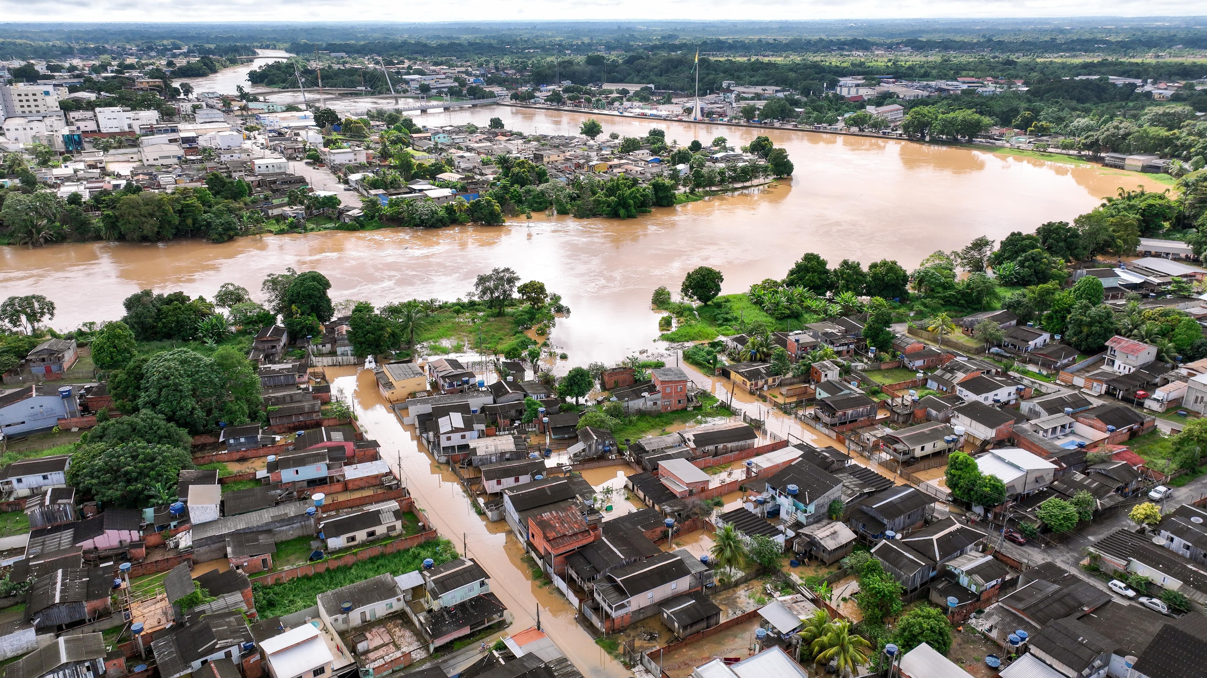 Com alteração de decreto, dez cidades do AC estão em emergência por conta de inundações