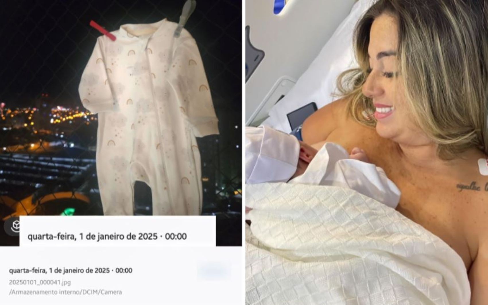 Bebê nasce na virada para 2026 um ano após mãe 'profetizar' gravidez em Ribeirão Preto, SP