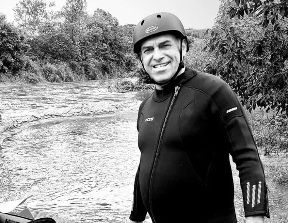 Marcelo Lima morreu ao praticar caiaque no Rio Paraíba, em Alagoas — Foto: Arquivo pessoal