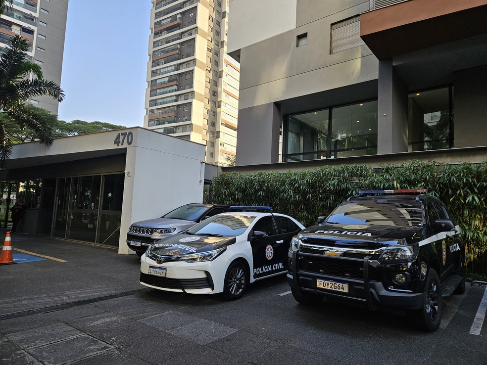 Prédio no Itaim Bibi, área nobre da capital paulista, um dos locais de busca e apreensão — Foto: Divulgação
